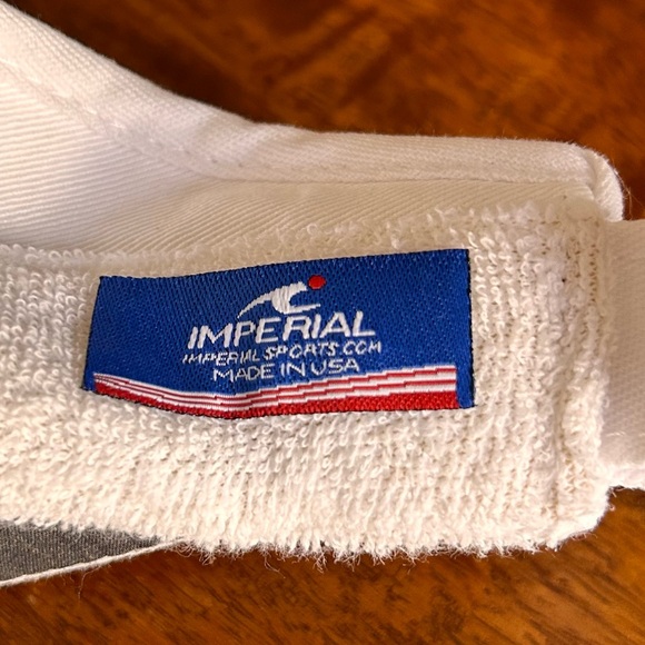 Bacara Resort White Fabric Women’s Visor Adjustable EUC - Picture 8 of 9